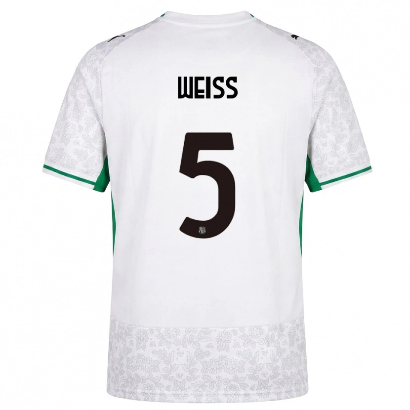 Danxen Criança Camisola David Weiss #5 Verde Preto Branco Alternativa 2026/27 Camisa Brasil