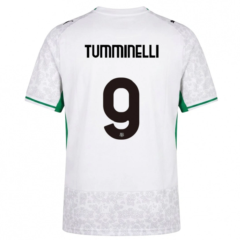 Danxen Criança Camisola Daniel Tumminelli #9 Verde Preto Branco Alternativa 2026/27 Camisa Brasil