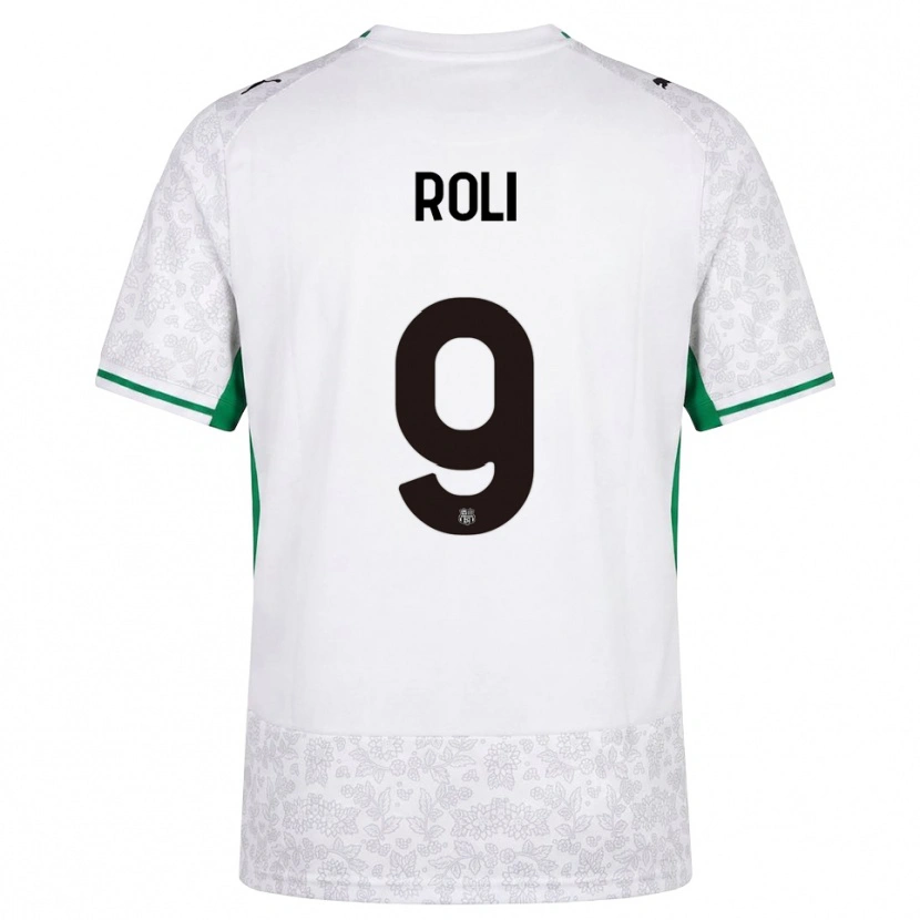 Danxen Criança Camisola Riccardo Roli #9 Verde Preto Branco Alternativa 2026/27 Camisa Brasil