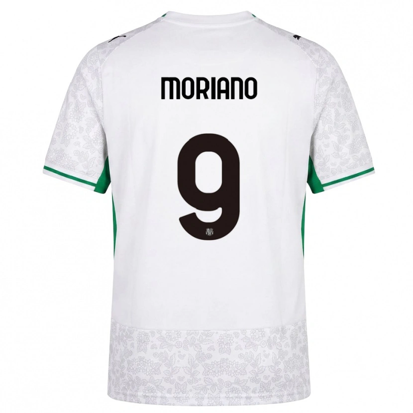 Danxen Criança Camisola Andrea Moriano #9 Verde Preto Branco Alternativa 2026/27 Camisa Brasil
