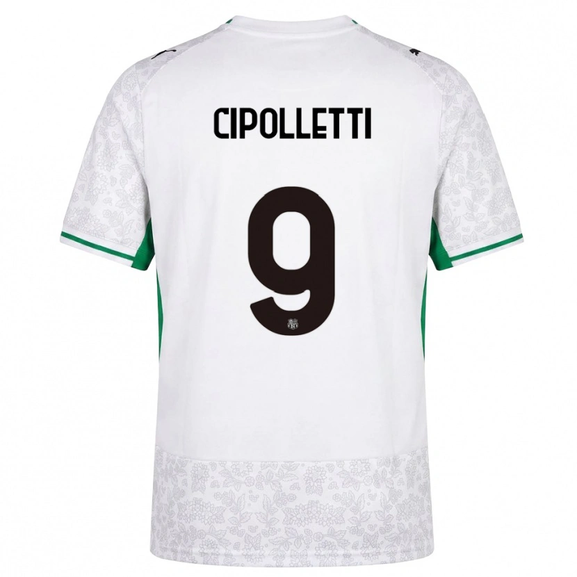 Danxen Criança Camisola Matteo Cipolletti #9 Verde Preto Branco Alternativa 2026/27 Camisa Brasil
