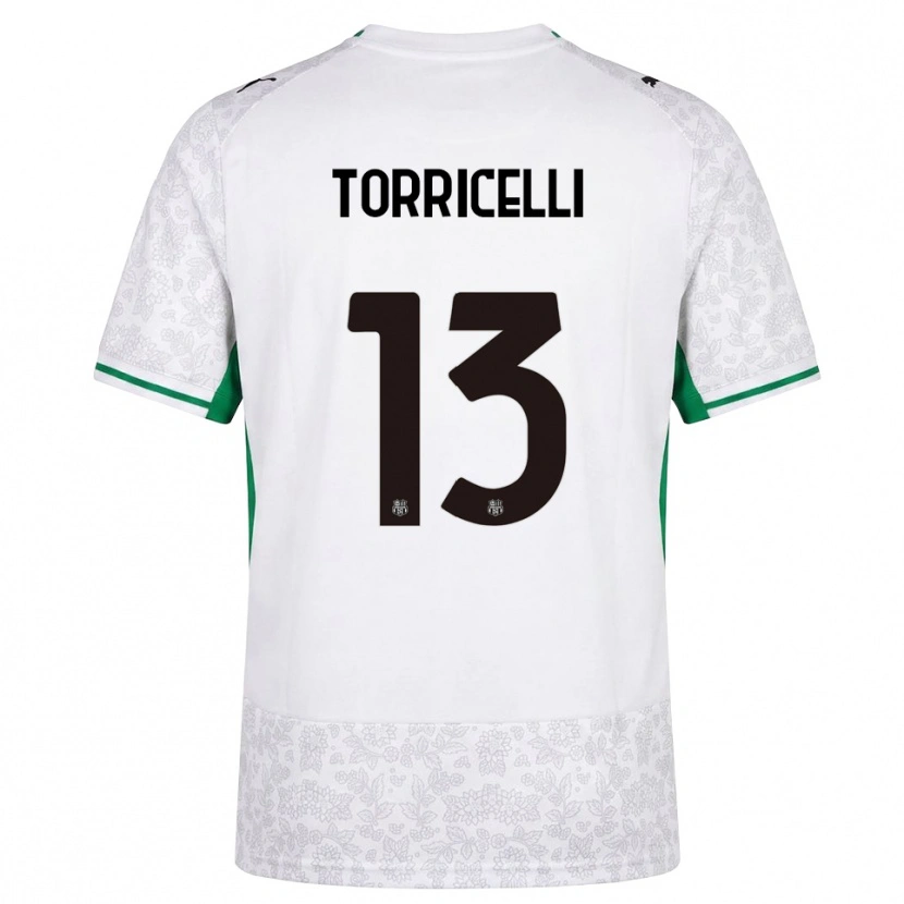 Danxen Criança Camisola Marco Torricelli #13 Verde Preto Branco Alternativa 2026/27 Camisa Brasil