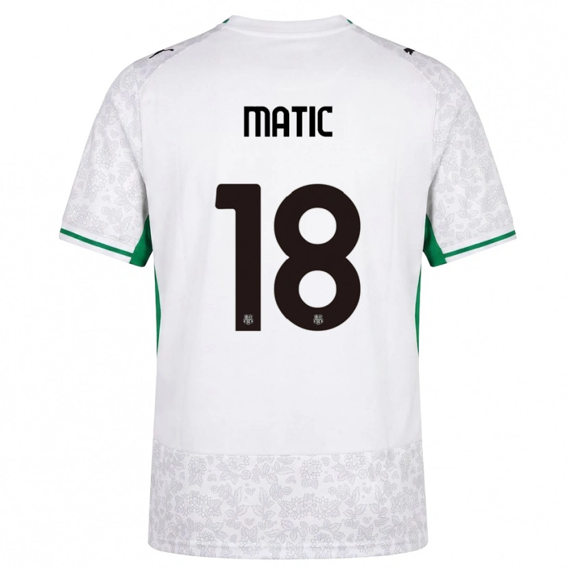 Danxen Criança Camisola Nemanja Matić #18 Verde Preto Branco Alternativa 2026/27 Camisa Brasil