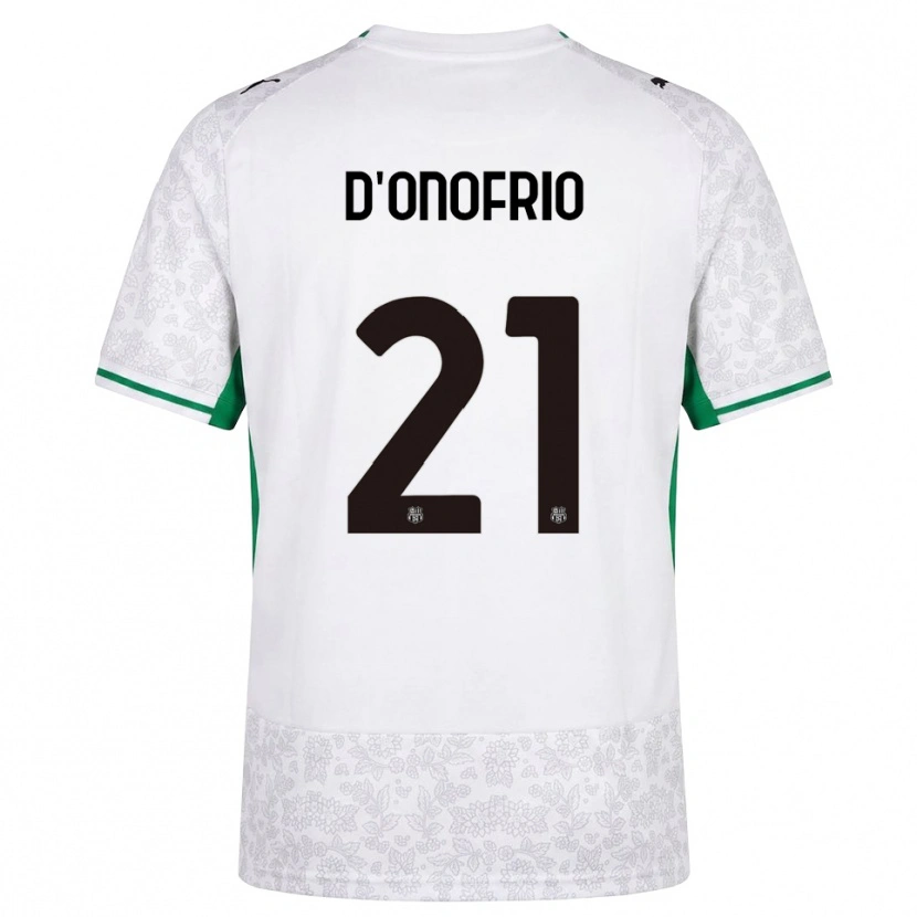 Danxen Criança Camisola Karol D'onofrio #21 Verde Preto Branco Alternativa 2026/27 Camisa Brasil