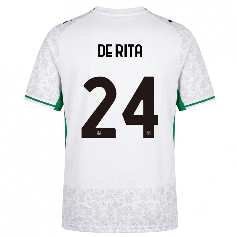 Danxen Criança Camisola Aurora De Rita #24 Verde Preto Branco Alternativa 2026/27 Camisa Brasil