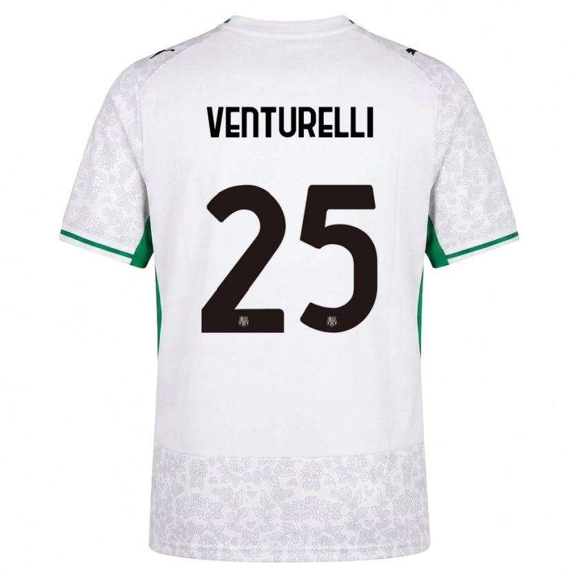 Danxen Criança Camisola Caterina Venturelli #25 Verde Preto Branco Alternativa 2026/27 Camisa Brasil