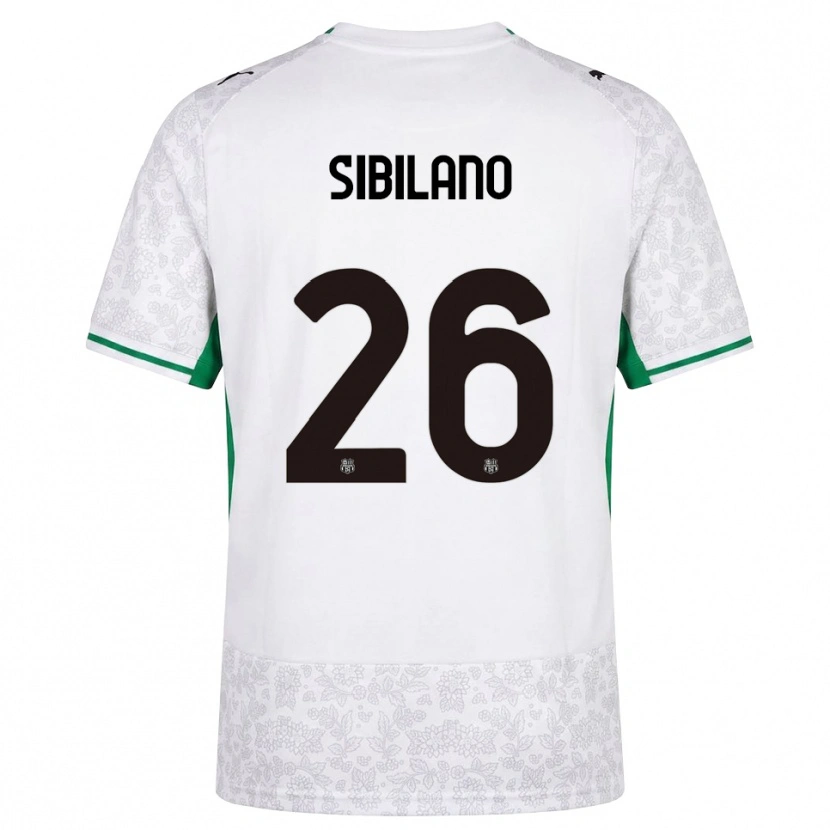 Danxen Criança Camisola Alessio Sibilano #26 Verde Preto Branco Alternativa 2026/27 Camisa Brasil