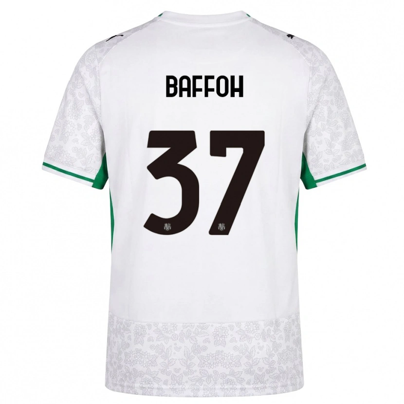 Danxen Criança Camisola Jeffrey Baffoh #37 Verde Preto Branco Alternativa 2026/27 Camisa Brasil