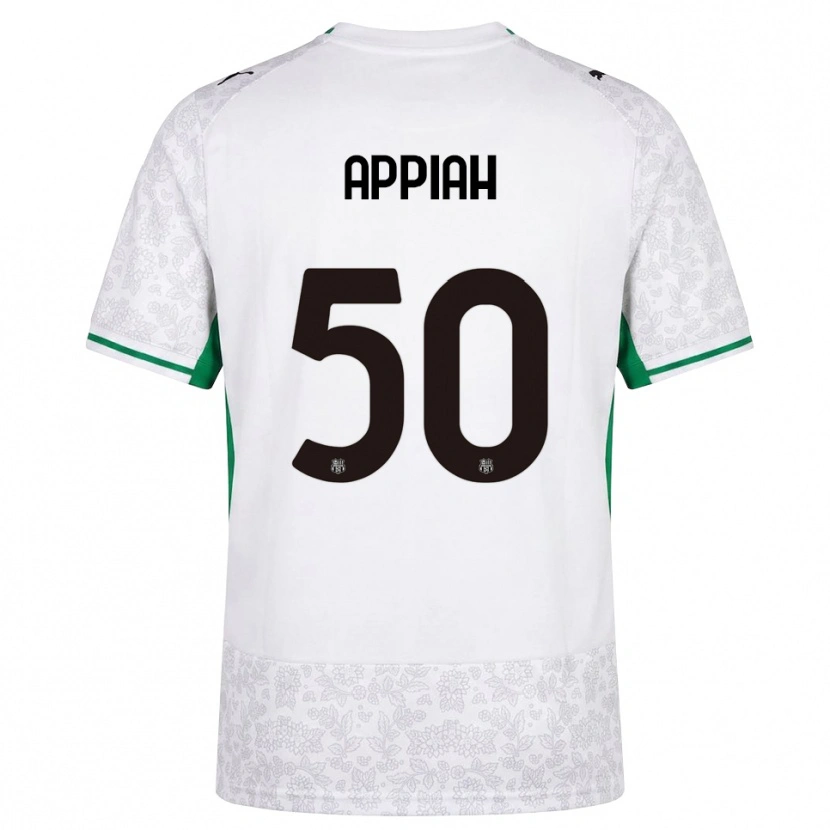 Danxen Criança Camisola Lorenzo Appiah #50 Verde Preto Branco Alternativa 2026/27 Camisa Brasil