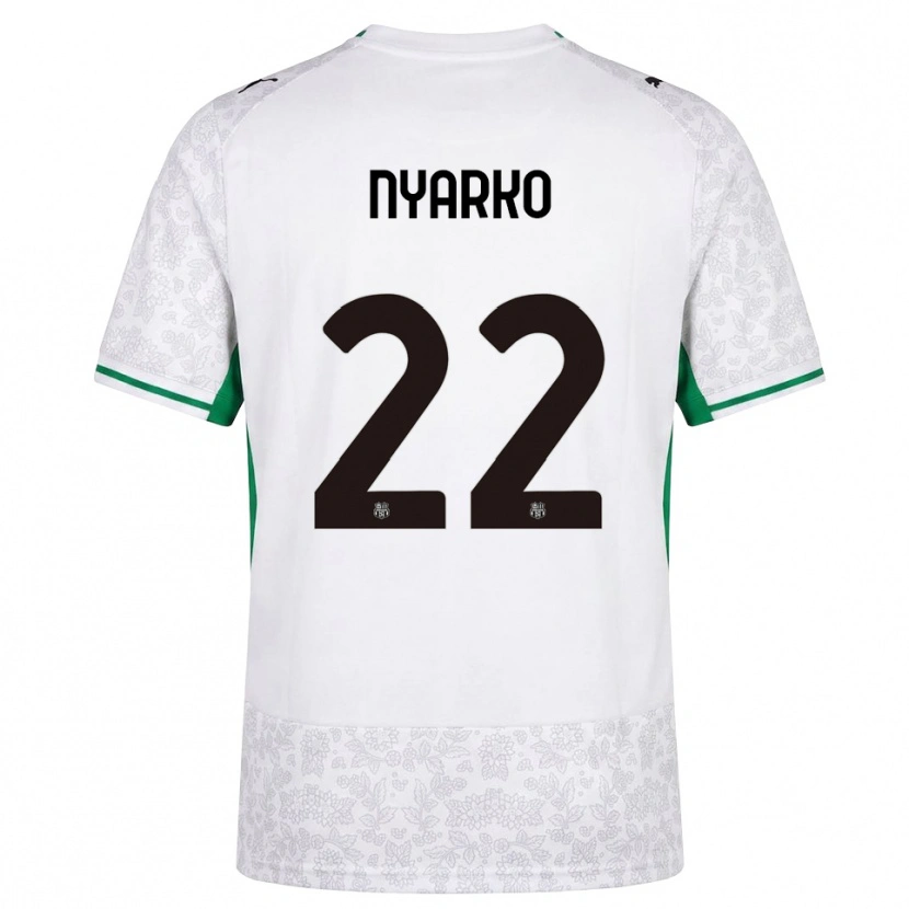 Danxen Criança Camisola Lorenzo Nyarko #22 Verde Preto Branco Alternativa 2026/27 Camisa Brasil