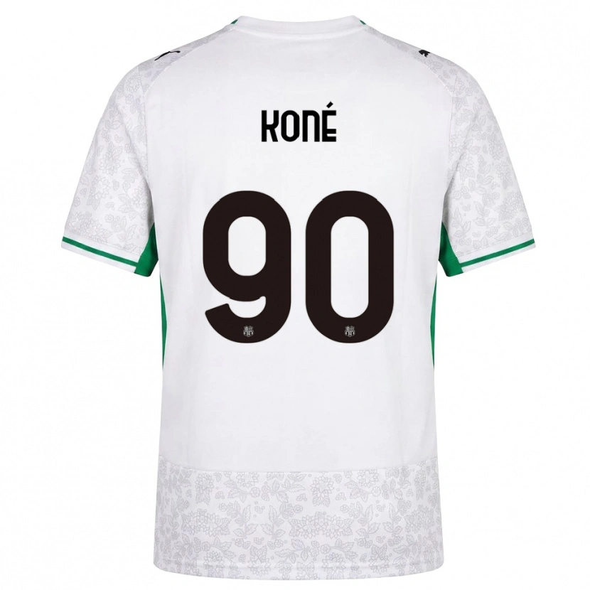 Danxen Criança Camisola Ismaël Koné #90 Verde Preto Branco Alternativa 2026/27 Camisa Brasil
