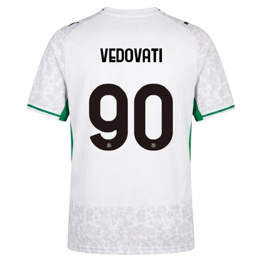 Danxen Criança Camisola Gabriele Vedovati #90 Verde Preto Branco Alternativa 2026/27 Camisa Brasil