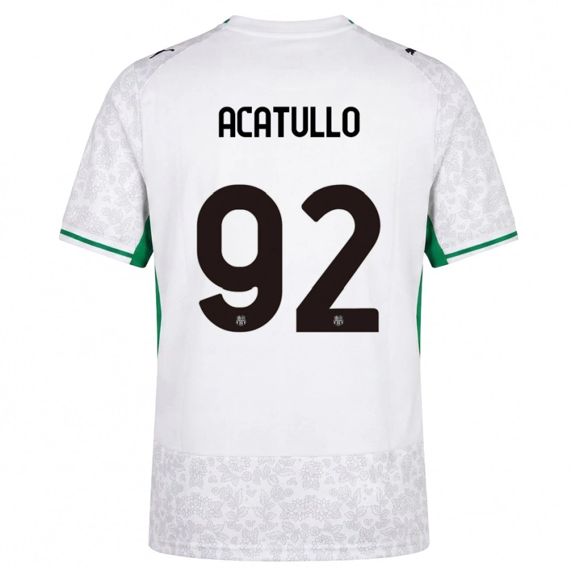 Danxen Criança Camisola Cristian Acatullo #92 Verde Preto Branco Alternativa 2026/27 Camisa Brasil
