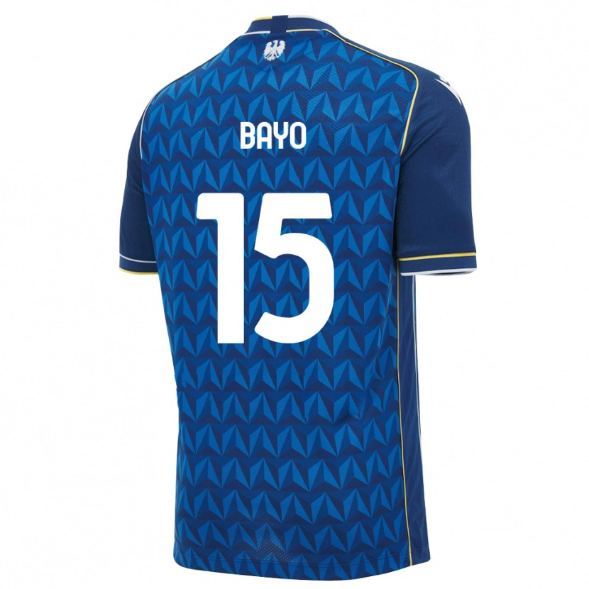 Danxen Criança Camisola Vakoun Bayo #15 Azul Real Branco Azul Alternativa 2026/27 Camisa Brasil