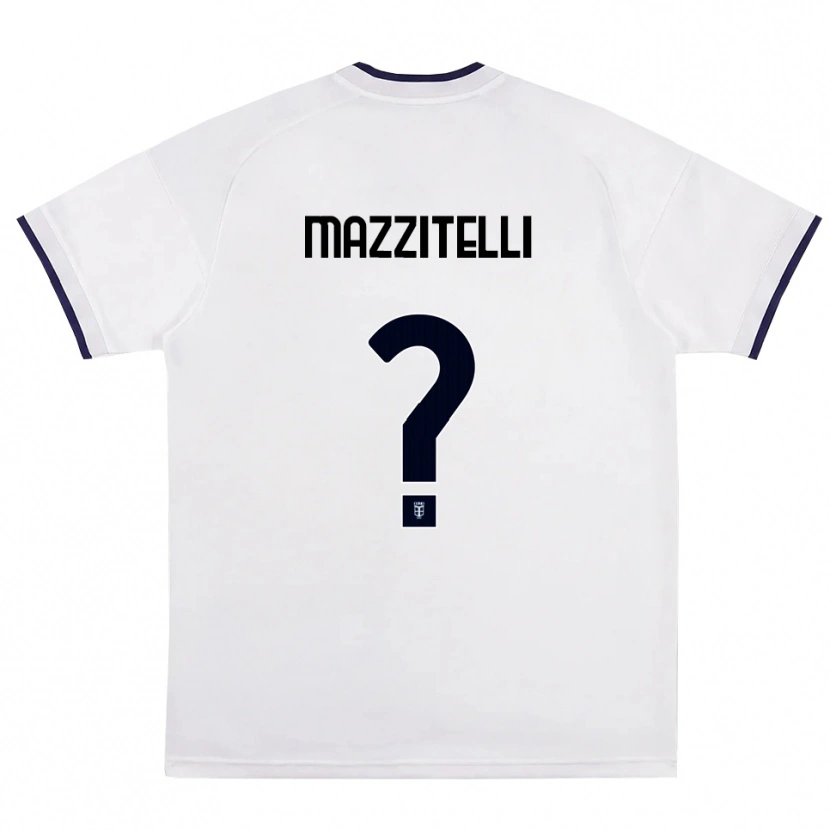 Danxen Criança Camisola Luca Mazzitelli #0 Branco Vermelho Azul Real Alternativa 2026/27 Camisa Brasil