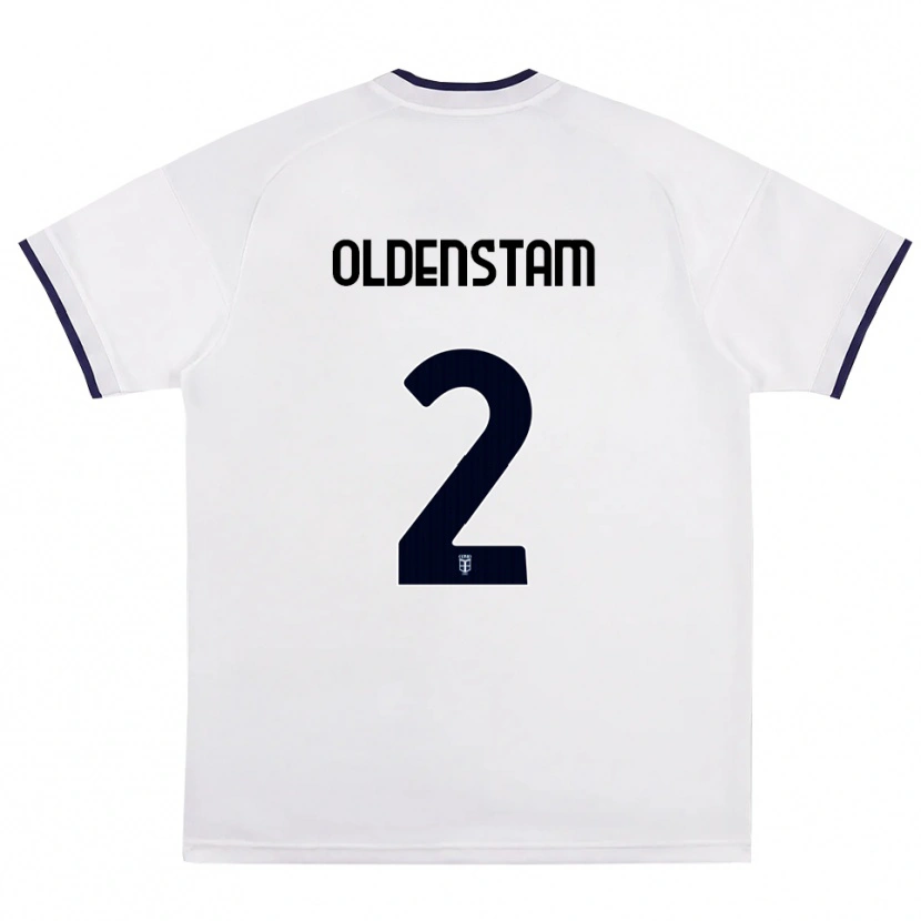 Danxen Criança Camisola Lyfe Oldenstam #2 Branco Vermelho Azul Real Alternativa 2026/27 Camisa Brasil