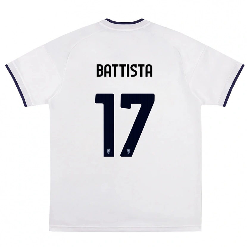 Danxen Criança Camisola Riccardo Battista #17 Branco Vermelho Azul Real Alternativa 2026/27 Camisa Brasil