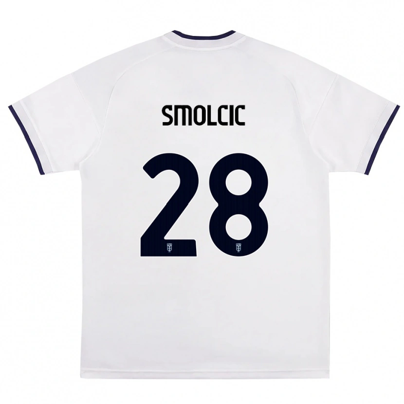 Danxen Criança Camisola Ivan Smolcic #28 Branco Vermelho Azul Real Alternativa 2026/27 Camisa Brasil
