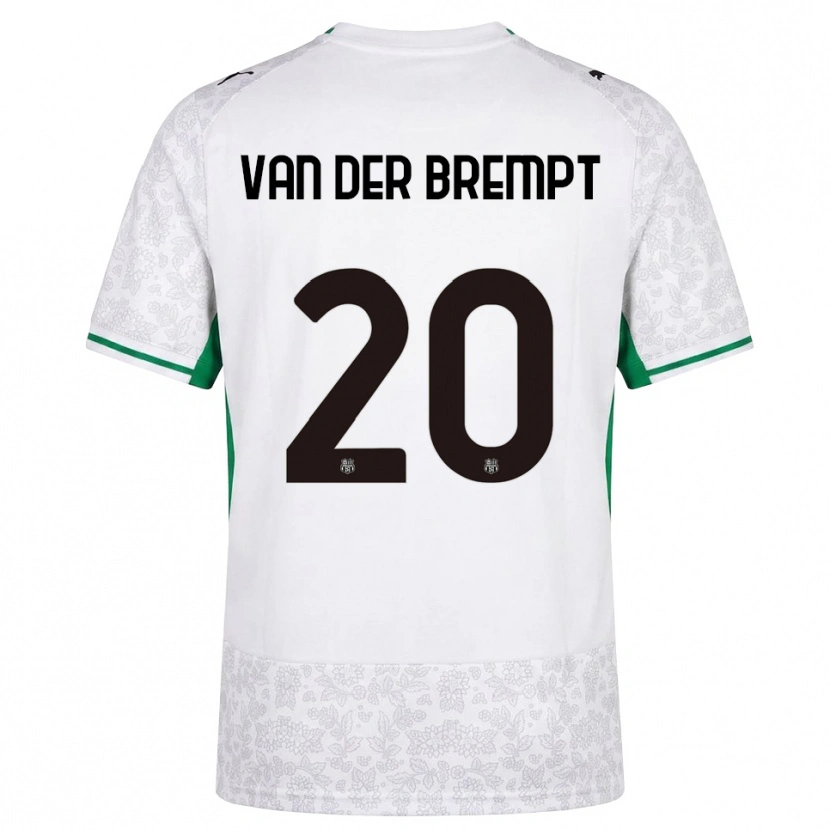 Danxen Criança Camisola Ignace Van Der Brempt #20 Verde Preto Branco Alternativa 2026/27 Camisa Brasil