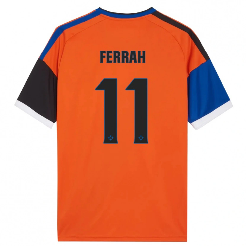 Danxen Criança Camisola Ichem Ferrah #11 Laranja Azul Preto Branco Alternativa 2026/27 Camisa Brasil