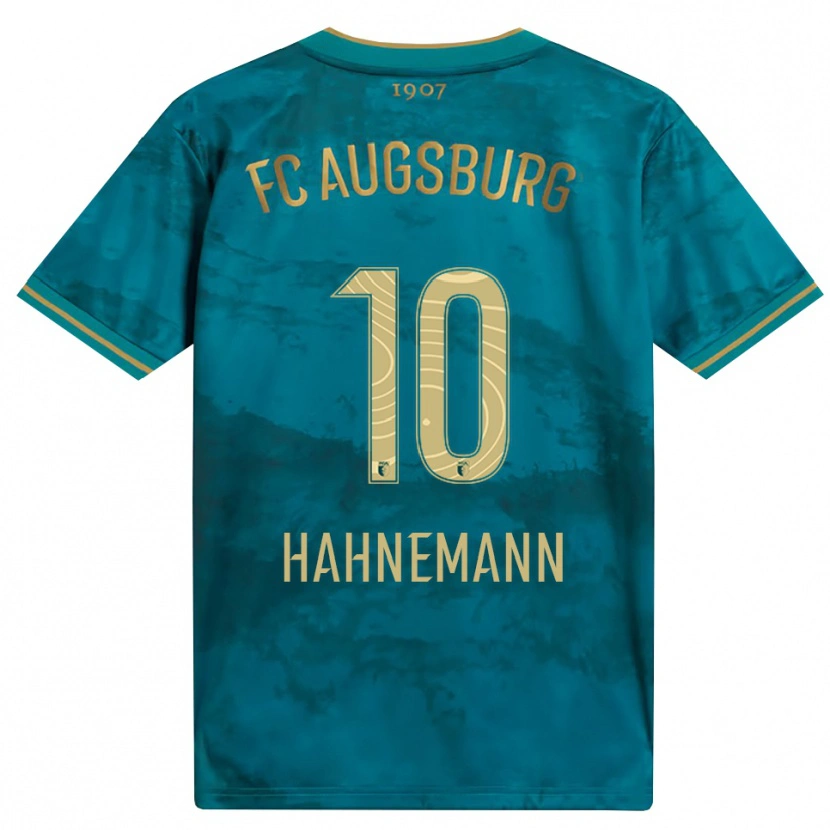 Danxen Criança Camisola Jamy Hahnemann #10 Verde Marrom Alternativa 2026/27 Camisa Brasil