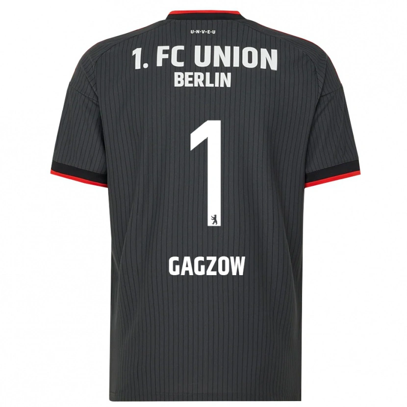 Danxen Criança Camisola Fritz Gagzow #1 Preto Branco Vermelho Alternativa 2026/27 Camisa Brasil