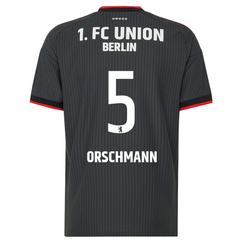 Danxen Criança Camisola Katja Orschmann #5 Preto Branco Vermelho Alternativa 2026/27 Camisa Brasil