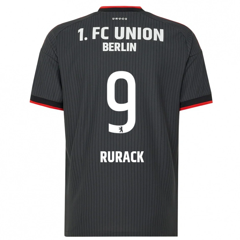 Danxen Criança Camisola Zita Rurack #9 Preto Branco Vermelho Alternativa 2026/27 Camisa Brasil