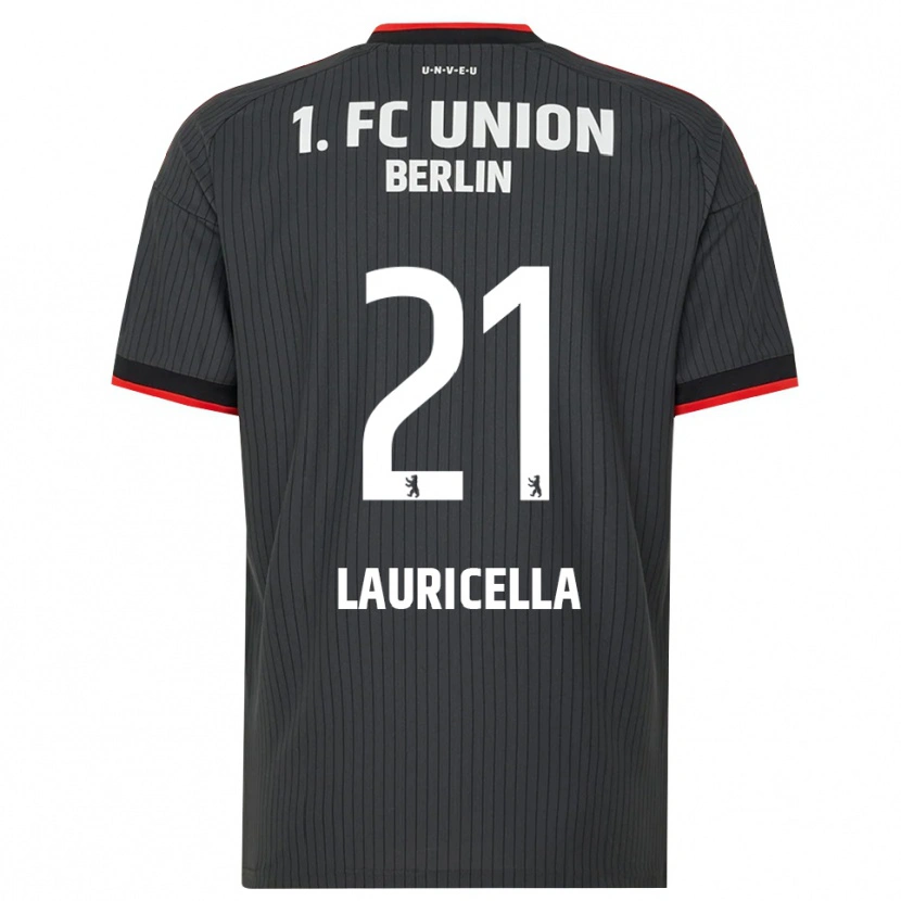 Danxen Criança Camisola Guiseppe Lauricella #21 Preto Branco Vermelho Alternativa 2026/27 Camisa Brasil
