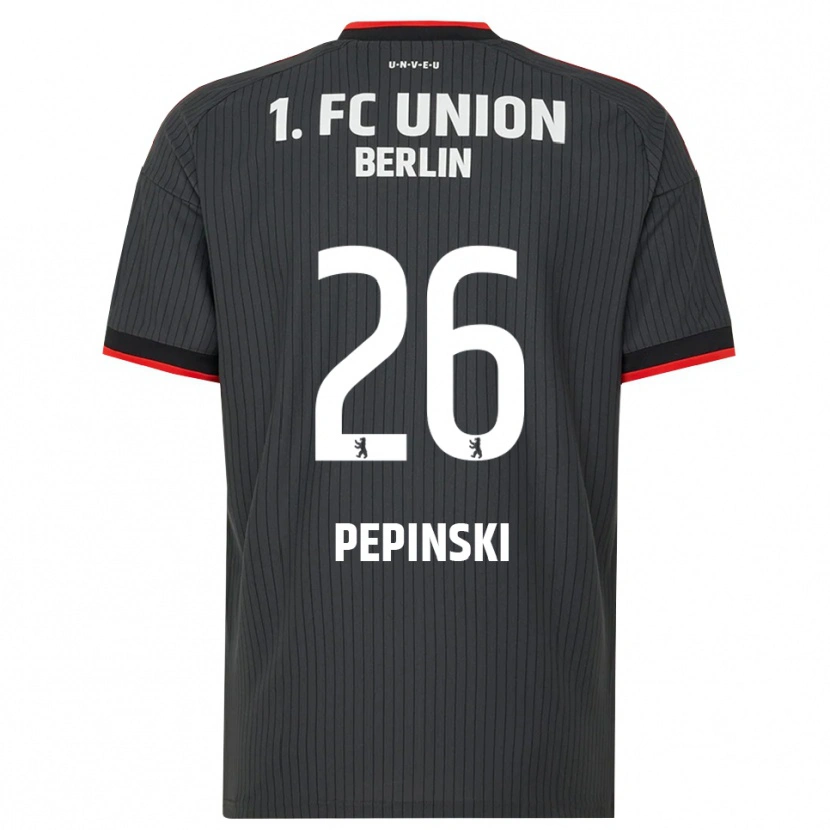 Danxen Criança Camisola Louis Pepinski #26 Preto Branco Vermelho Alternativa 2026/27 Camisa Brasil