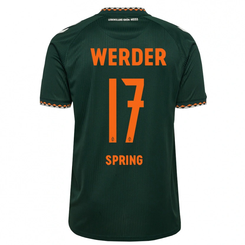 Danxen Criança Camisola Ole Spring #17 Verde Escuro Laranja Branco Alternativa 2026/27 Camisa Brasil