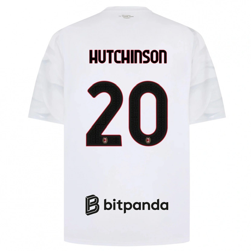 Danxen Homem Camisola Omari Hutchinson #20 Branco Vermelho Preto Alternativa 2026/27 Camisa Brasil