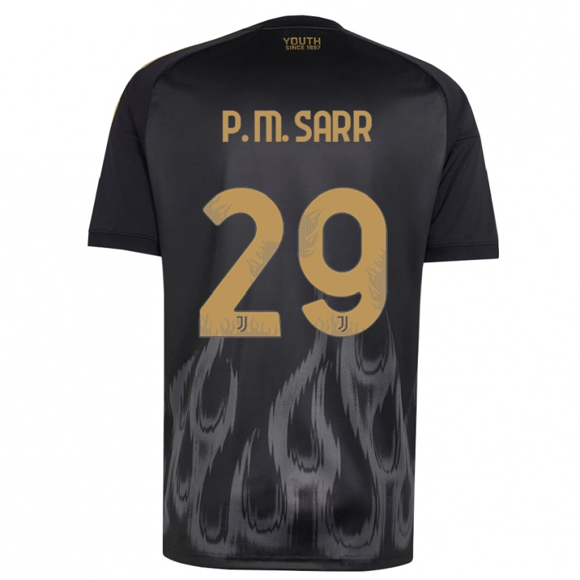 Danxen Homem Camisola Pape Matar Sarr #29 Preto Marrom Terceiro 2026/27 Camisa Brasil