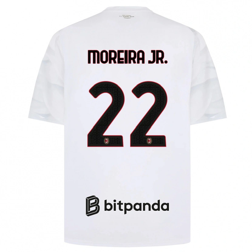 Danxen Homem Camisola Diego Moreira #22 Branco Vermelho Preto Alternativa 2026/27 Camisa Brasil