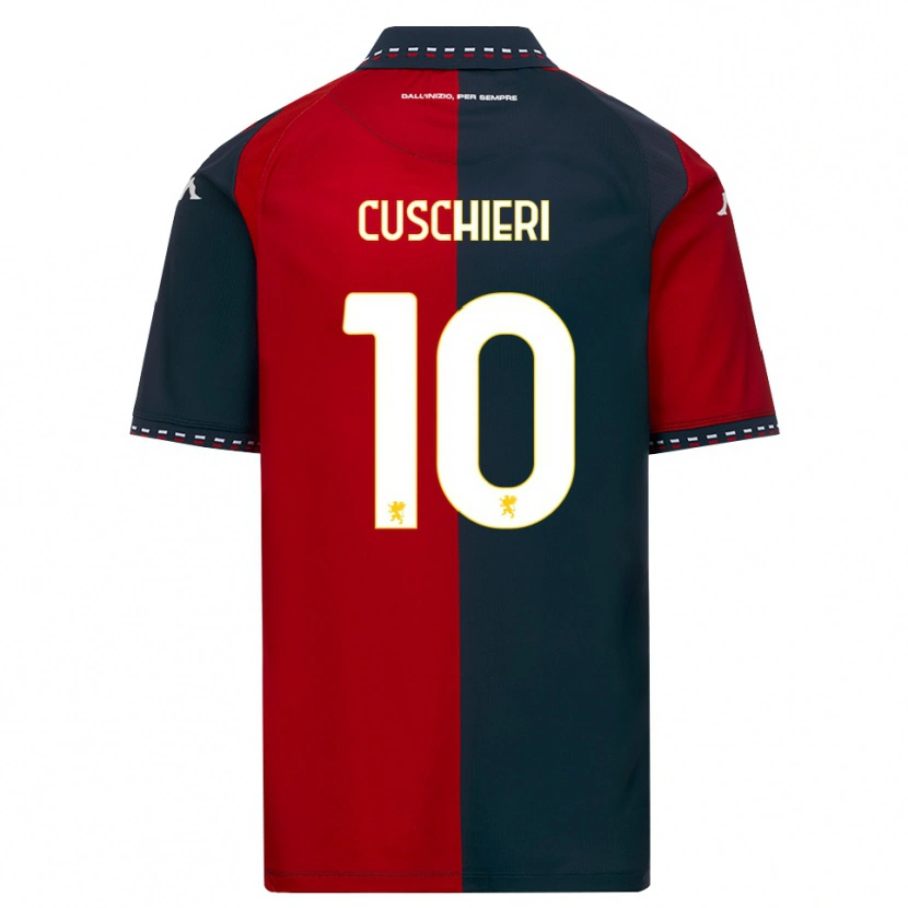 Danxen Homem Camisola Rachel Cuschieri #10 Vermelho Preto Branco Principal 2026/27 Camisa Brasil