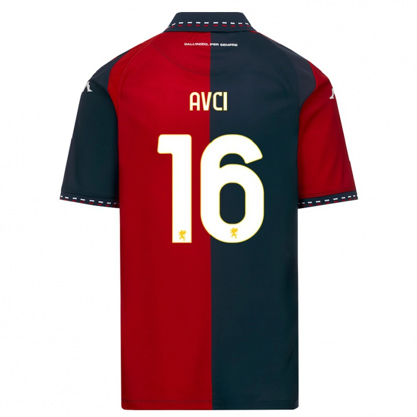 Danxen Homem Camisola Bora Avci #16 Vermelho Preto Branco Principal 2026/27 Camisa Brasil