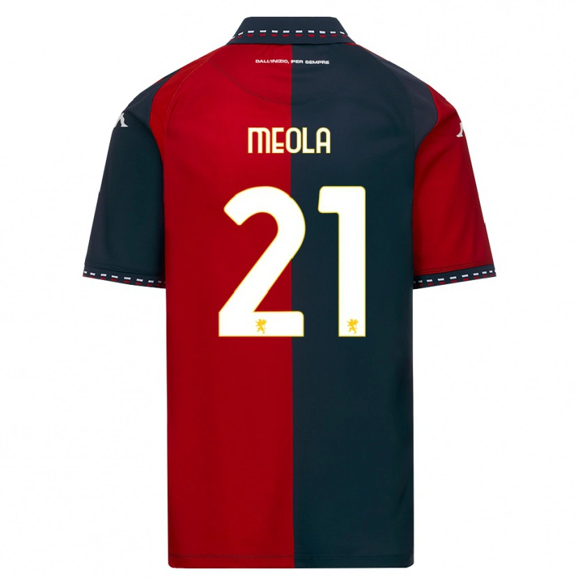 Danxen Homem Camisola Kevin Meola #21 Vermelho Preto Branco Principal 2026/27 Camisa Brasil