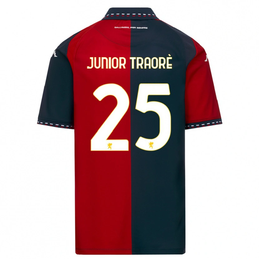 Danxen Homem Camisola Hamed Traoré #25 Vermelho Preto Branco Principal 2026/27 Camisa Brasil