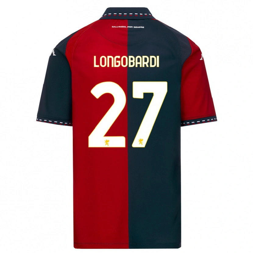 Danxen Homem Camisola Giovanni Longobardi #27 Vermelho Preto Branco Principal 2026/27 Camisa Brasil
