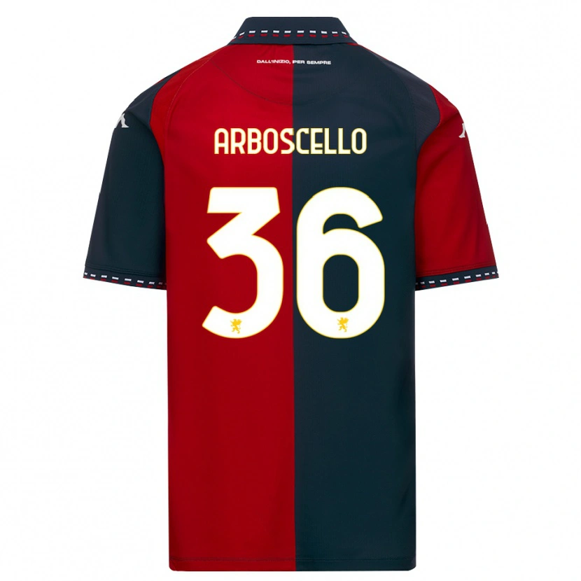 Danxen Homem Camisola Riccardo Arboscello #36 Vermelho Preto Branco Principal 2026/27 Camisa Brasil