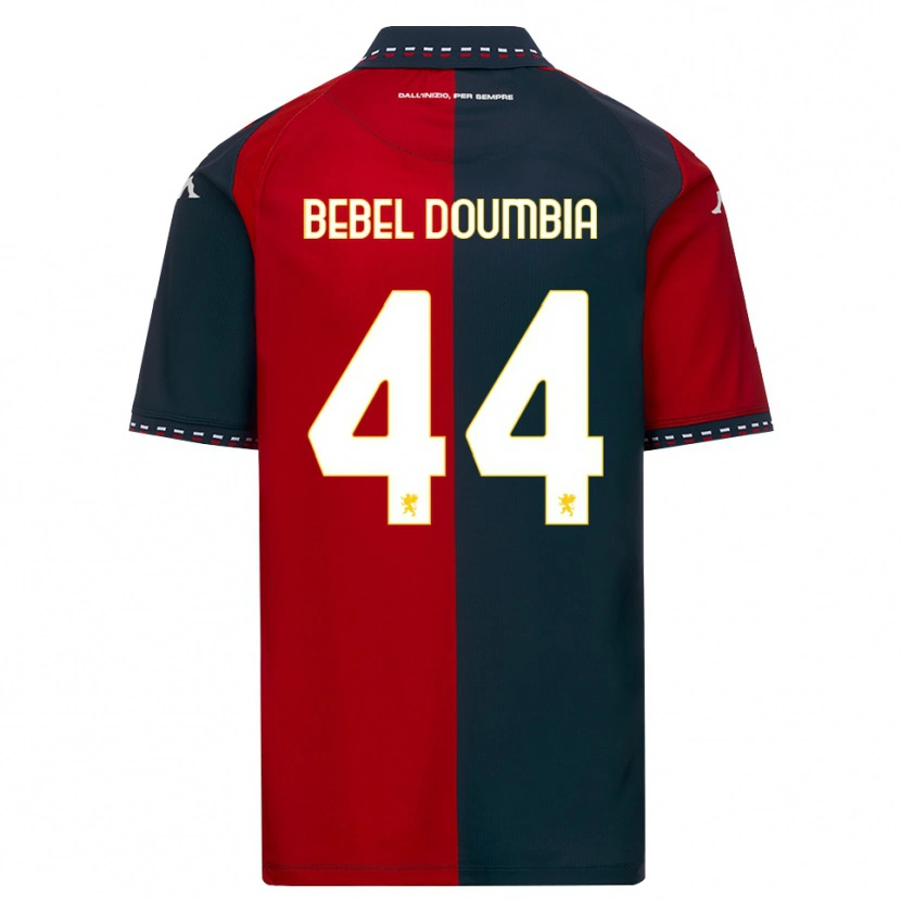 Danxen Homem Camisola Chec Bebel Doumbia #44 Vermelho Preto Branco Principal 2026/27 Camisa Brasil