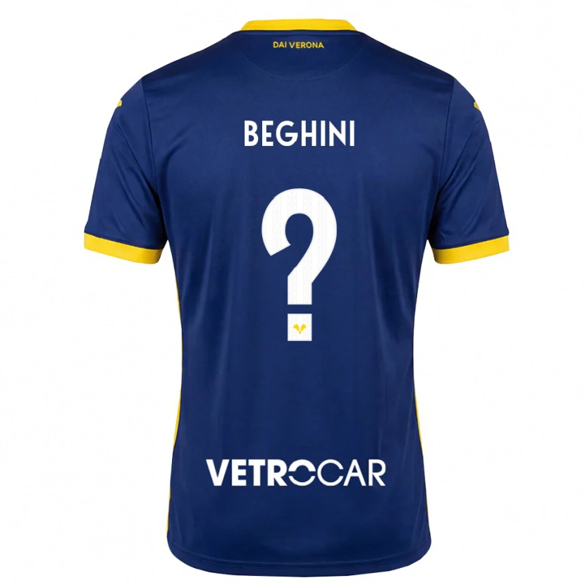 Danxen Homem Camisola Alessandro Beghini #0 Azul Real Amarelo Branco Principal 2026/27 Camisa Brasil