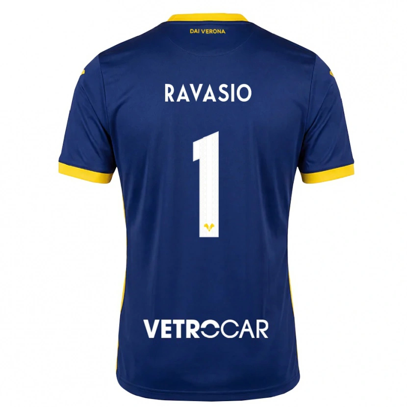 Danxen Homem Camisola Manuel Ravasio #1 Azul Real Amarelo Branco Principal 2026/27 Camisa Brasil