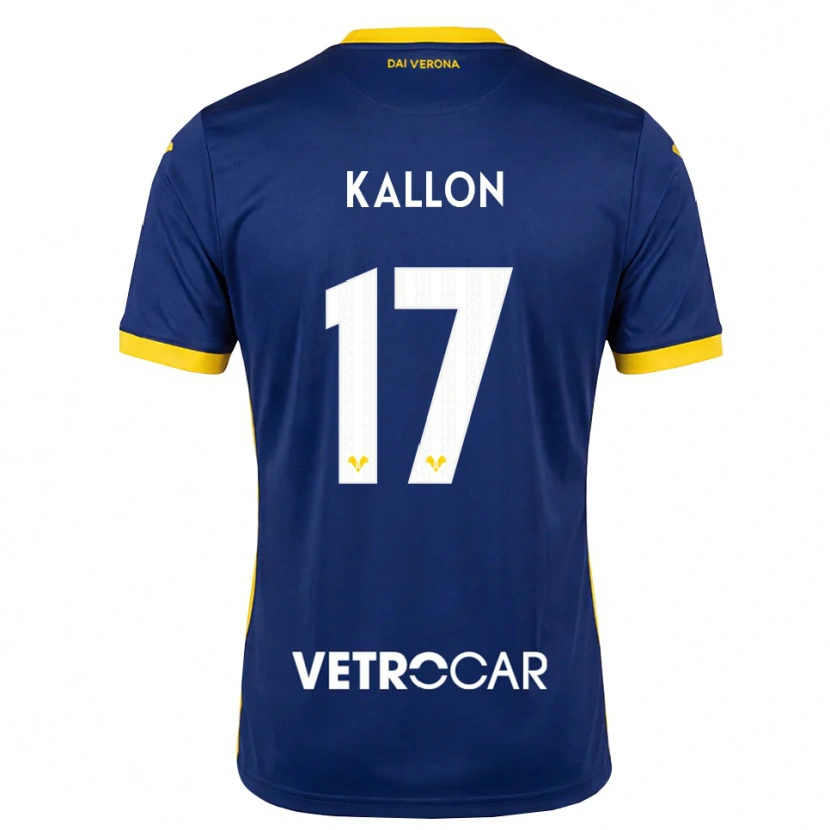 Danxen Homem Camisola Yayah Kallon #17 Azul Real Amarelo Branco Principal 2026/27 Camisa Brasil