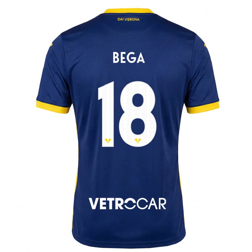 Danxen Homem Camisola Leorat Bega #18 Azul Real Amarelo Branco Principal 2026/27 Camisa Brasil