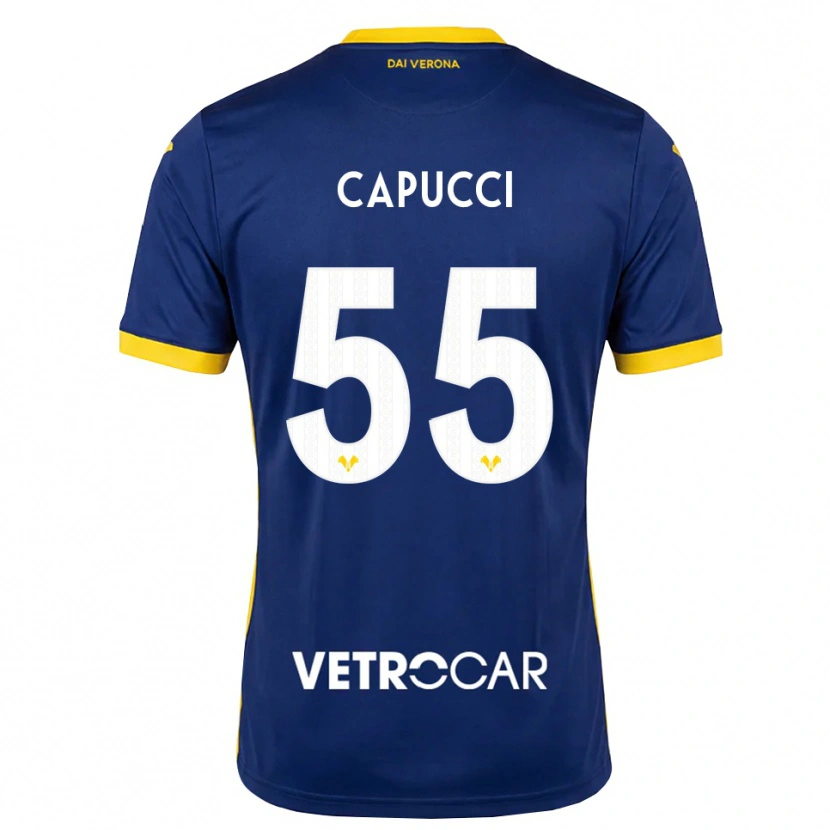 Danxen Homem Camisola Laura Capucci #55 Azul Real Amarelo Branco Principal 2026/27 Camisa Brasil