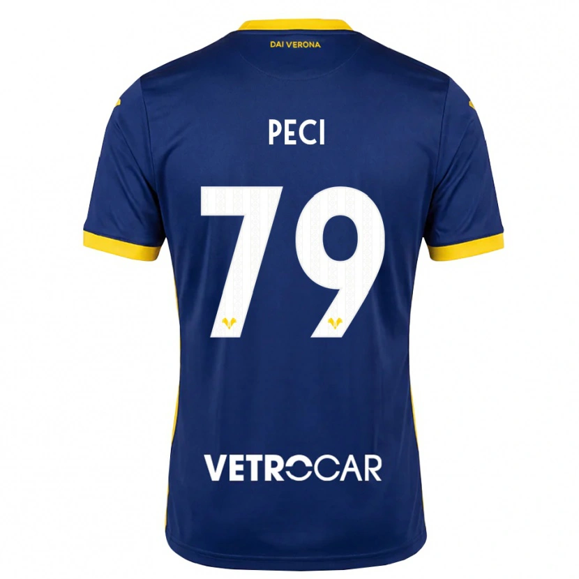 Danxen Homem Camisola Jurgen Peci #79 Azul Real Amarelo Branco Principal 2026/27 Camisa Brasil