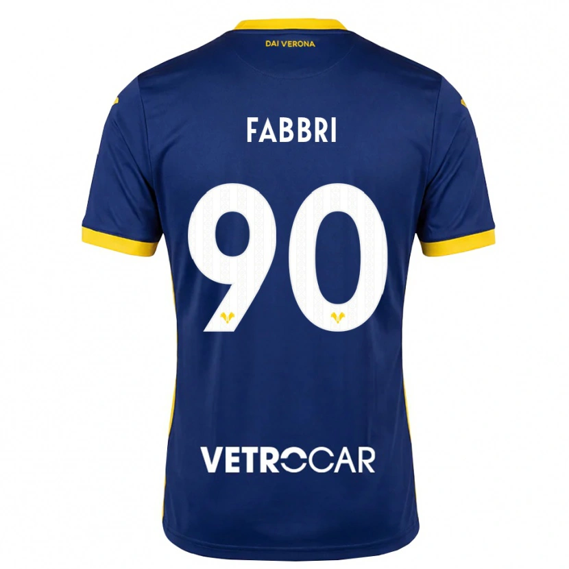 Danxen Homem Camisola Alessandro Fabbri #90 Azul Real Amarelo Branco Principal 2026/27 Camisa Brasil