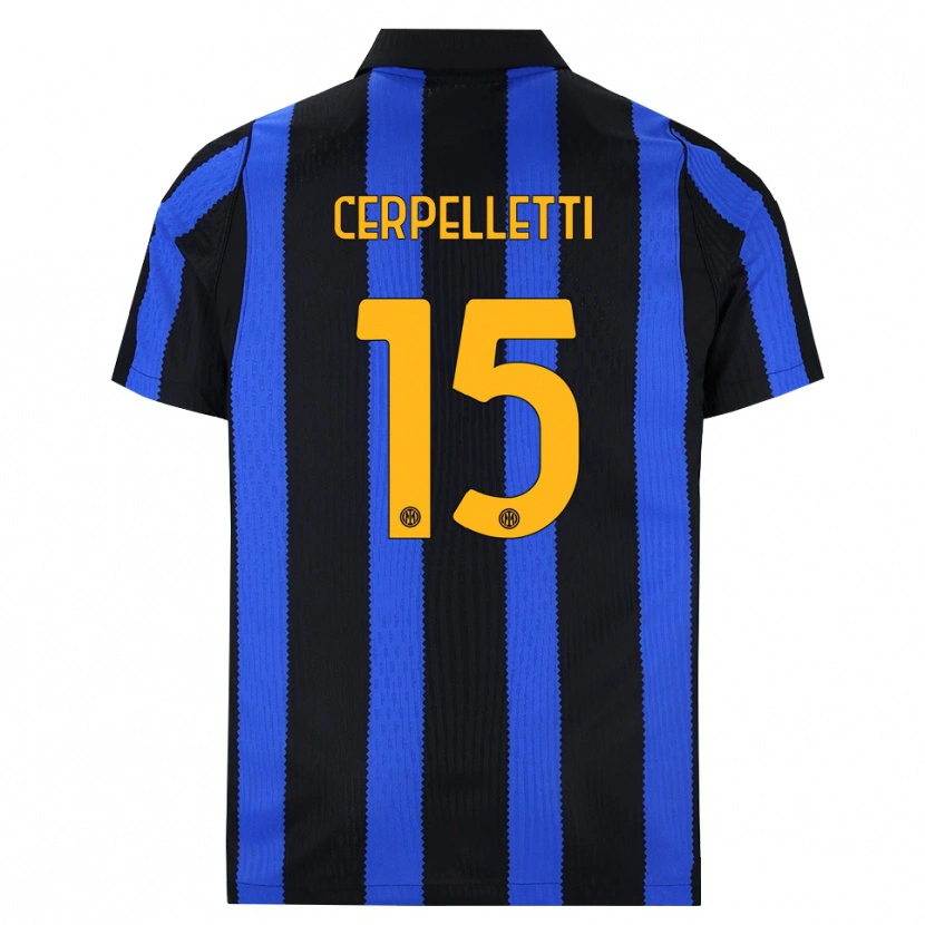 Danxen Homem Camisola Filippo Cerpelletti #15 Preto Azul Amarelo Principal 2026/27 Camisa Brasil