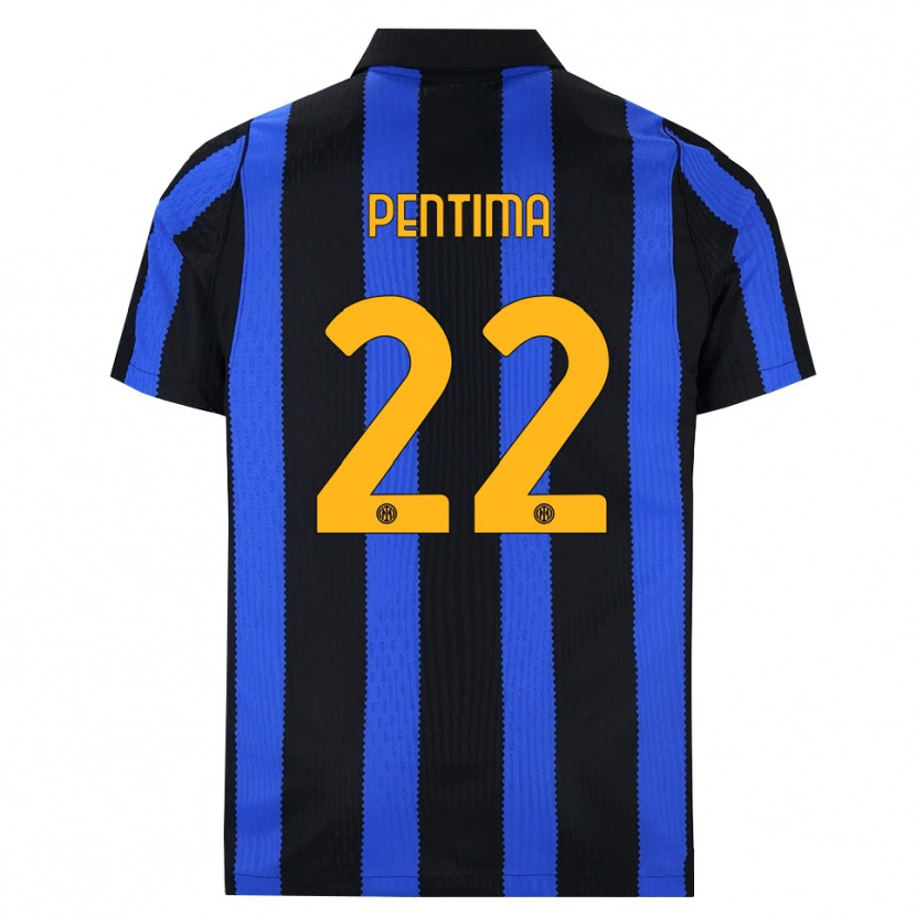 Danxen Homem Camisola Alessandro Pentima #22 Preto Azul Amarelo Principal 2026/27 Camisa Brasil